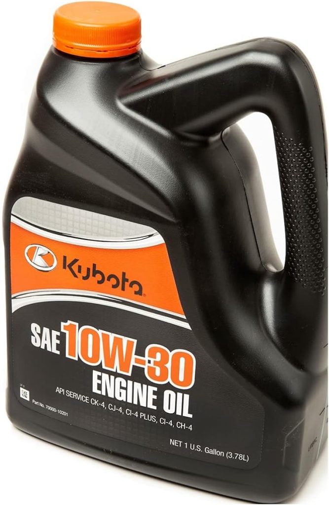 Kubota SAE 10W-30 Engine Oil Part # 70000-10201 (1) Gallon