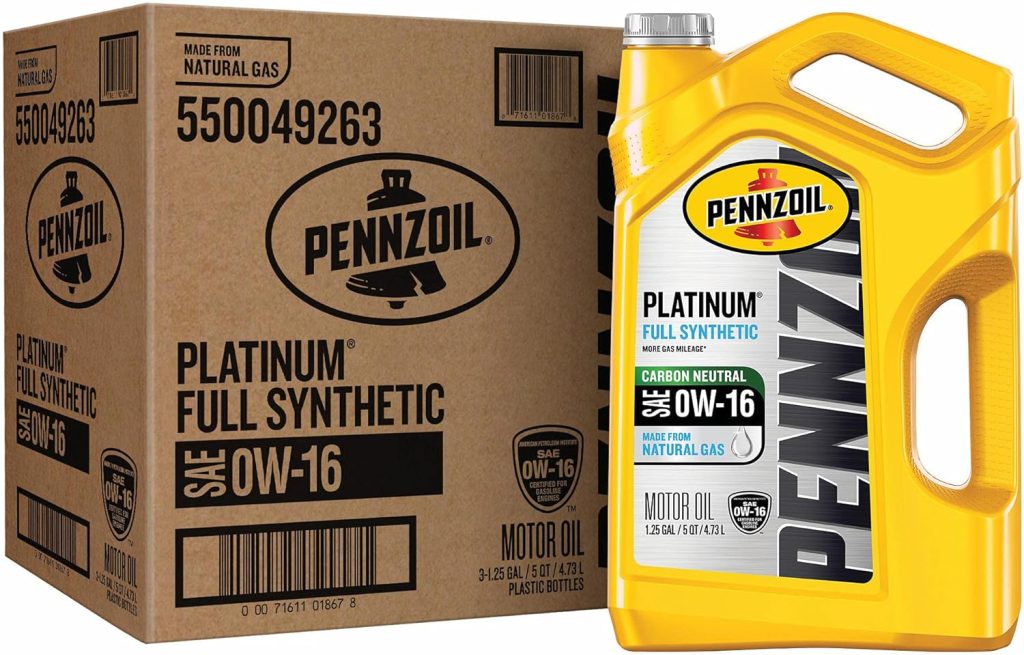 pennzoil platinum motor oil review