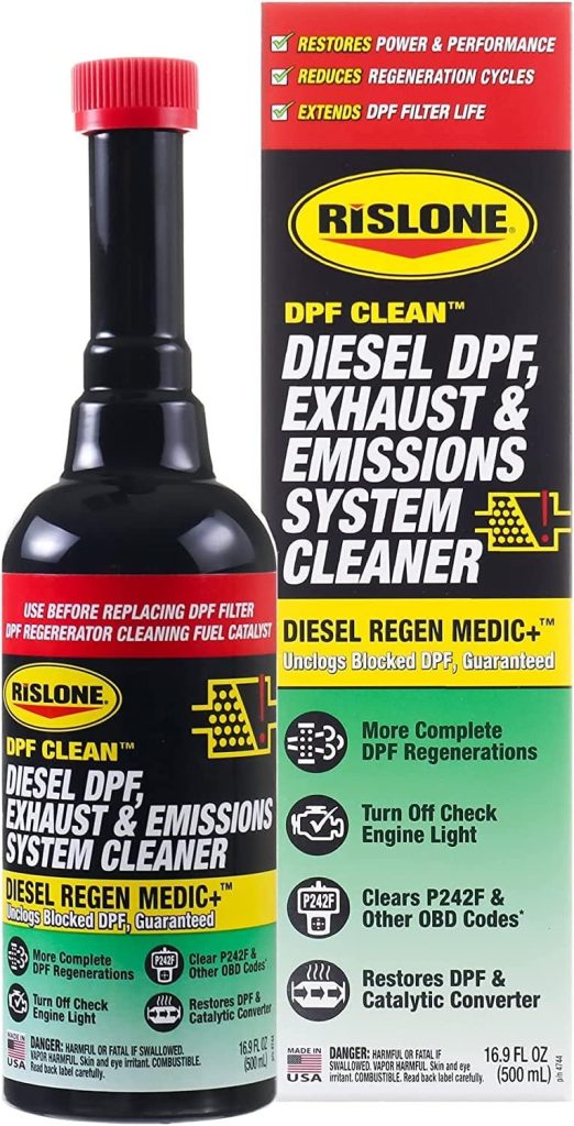 Rislone DPF Clean Diesel DPF, Exhaust Emissions System Cleaner, 1 Pack