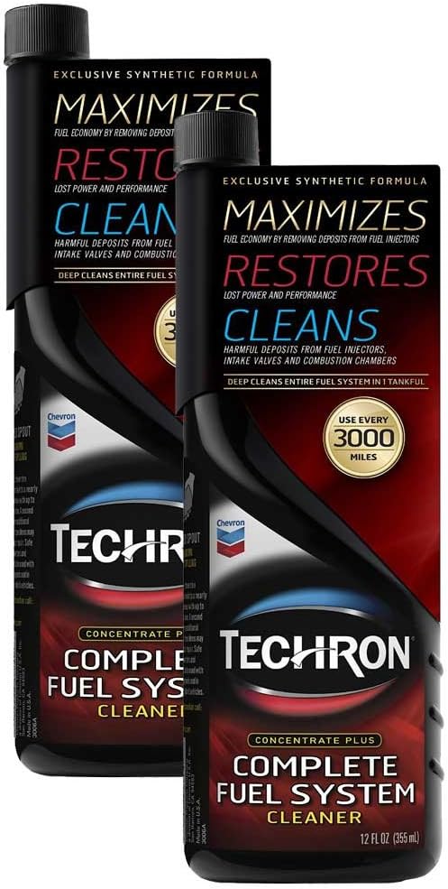 chevron techron 12 oz fuel system cleaner 2 pack