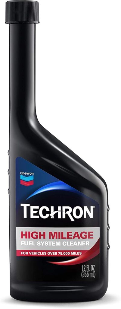 chevron techron high mileage fuel system cleaner 12 oz pack of 1