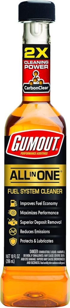 gumout 510016 all in one complete fuel system cleaner 10oz pack of 6 2