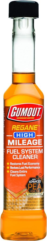 Gumout 510023 Regane High Mileage Fuel System Cleaner, 6 oz. (Pack of 6)