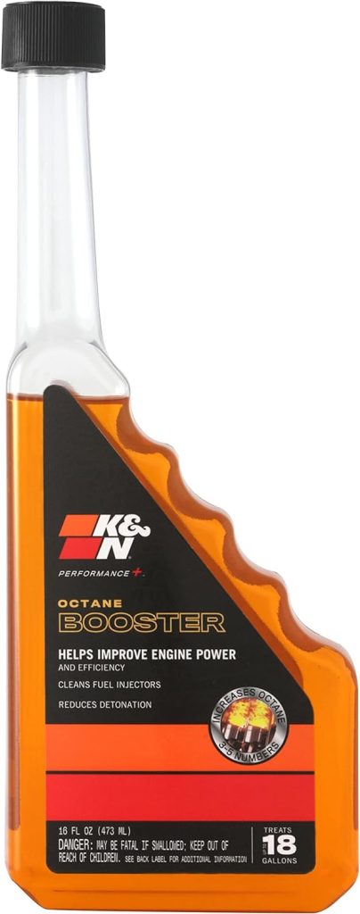 KN Performance+ Octane Booster: Boosts Octane and Improves Engine Performance, 16 Ounce Bottle Treats up to 18 Gallons, 99-2020