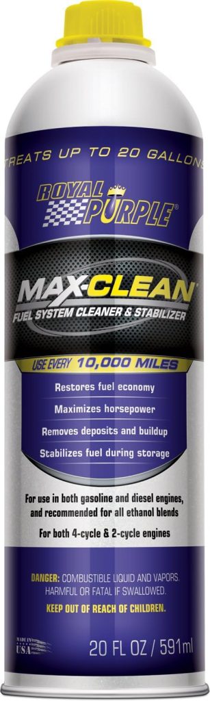 royal purple max clean fuel system cleaner and stabilizer 11722 20 ounce